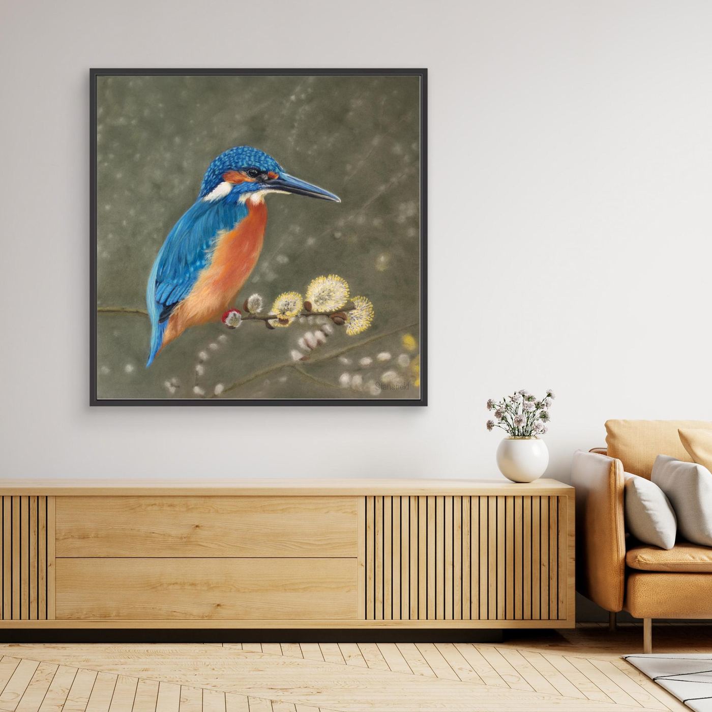 The fisher king (USA) stretched canvas framed