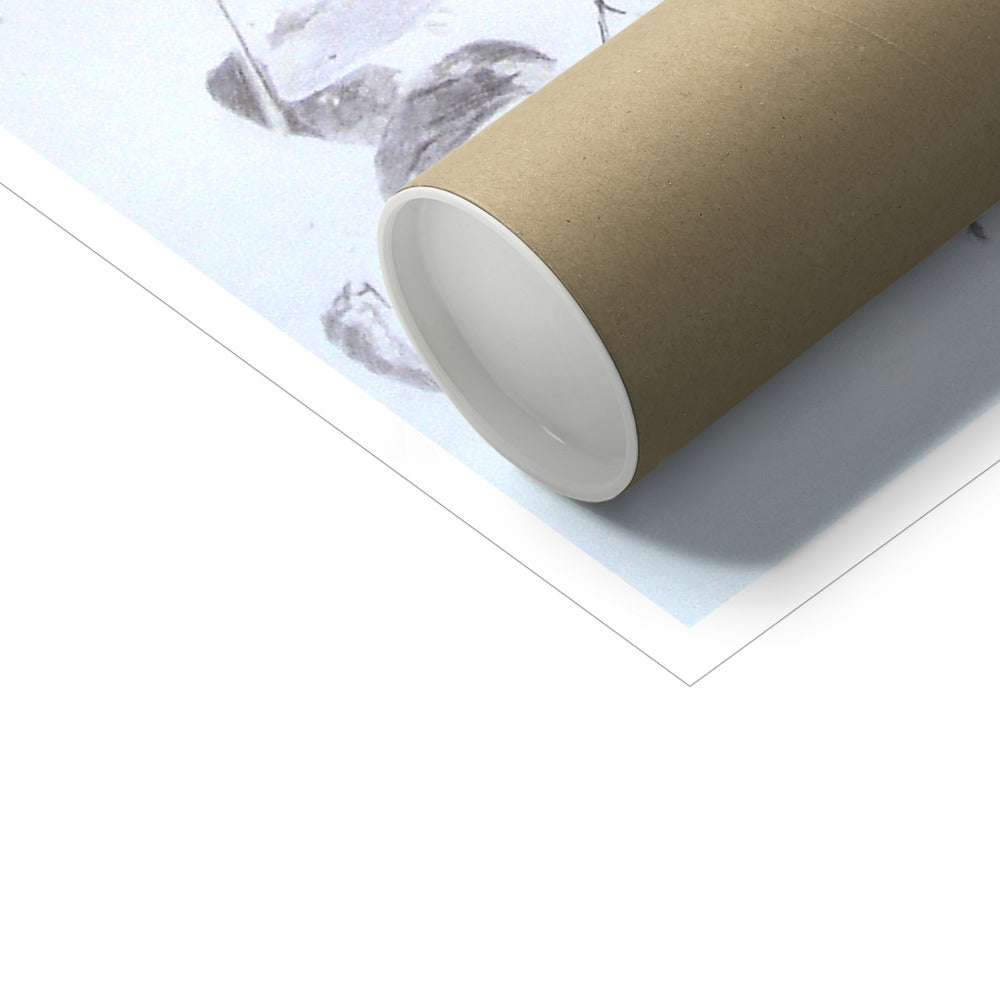 Elephant tusk, trunk, tree: an open edition print of elephant dexterity