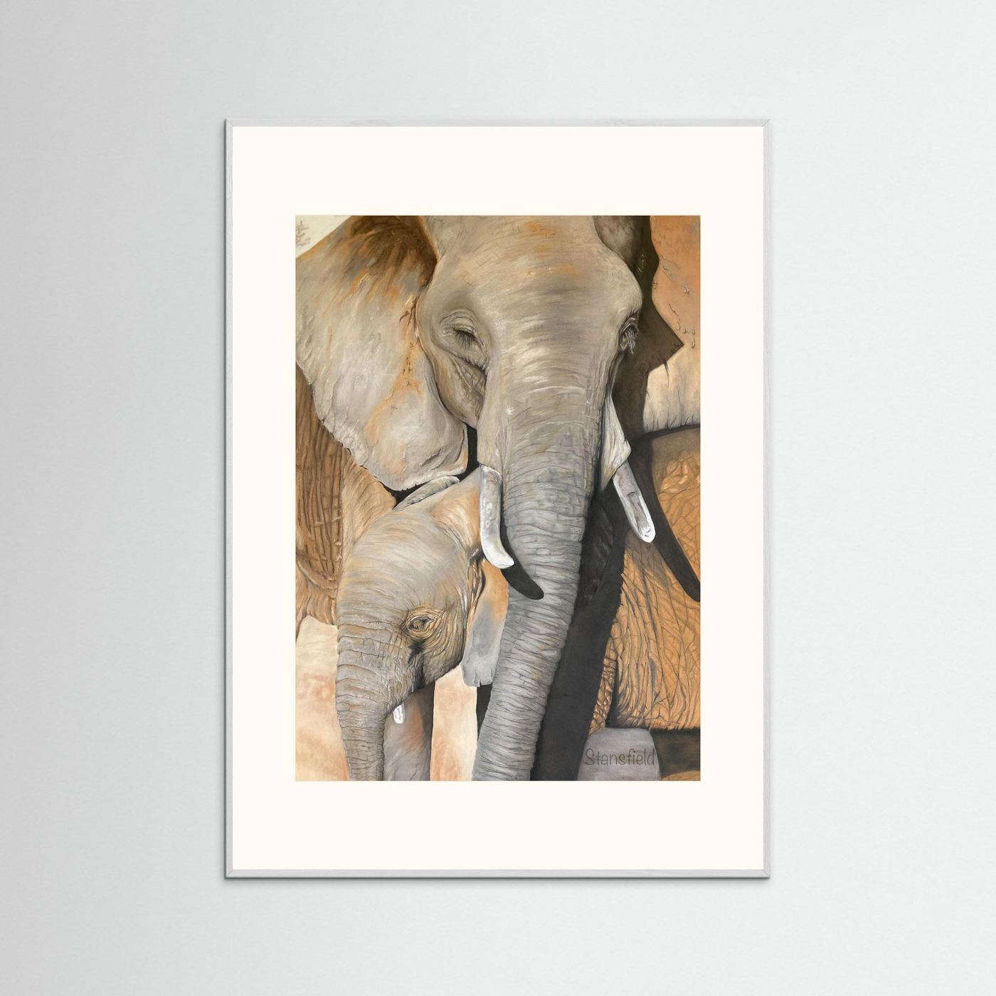 After a mud bath: open edition print