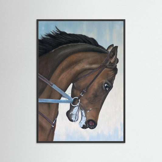 Morning gallop: open edition print