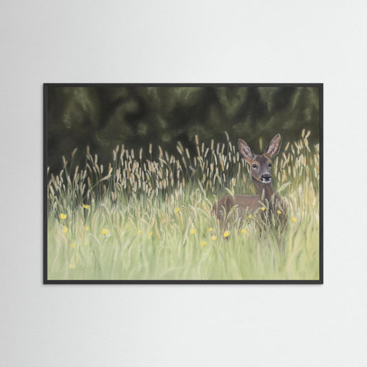Morning meadow: open edition print