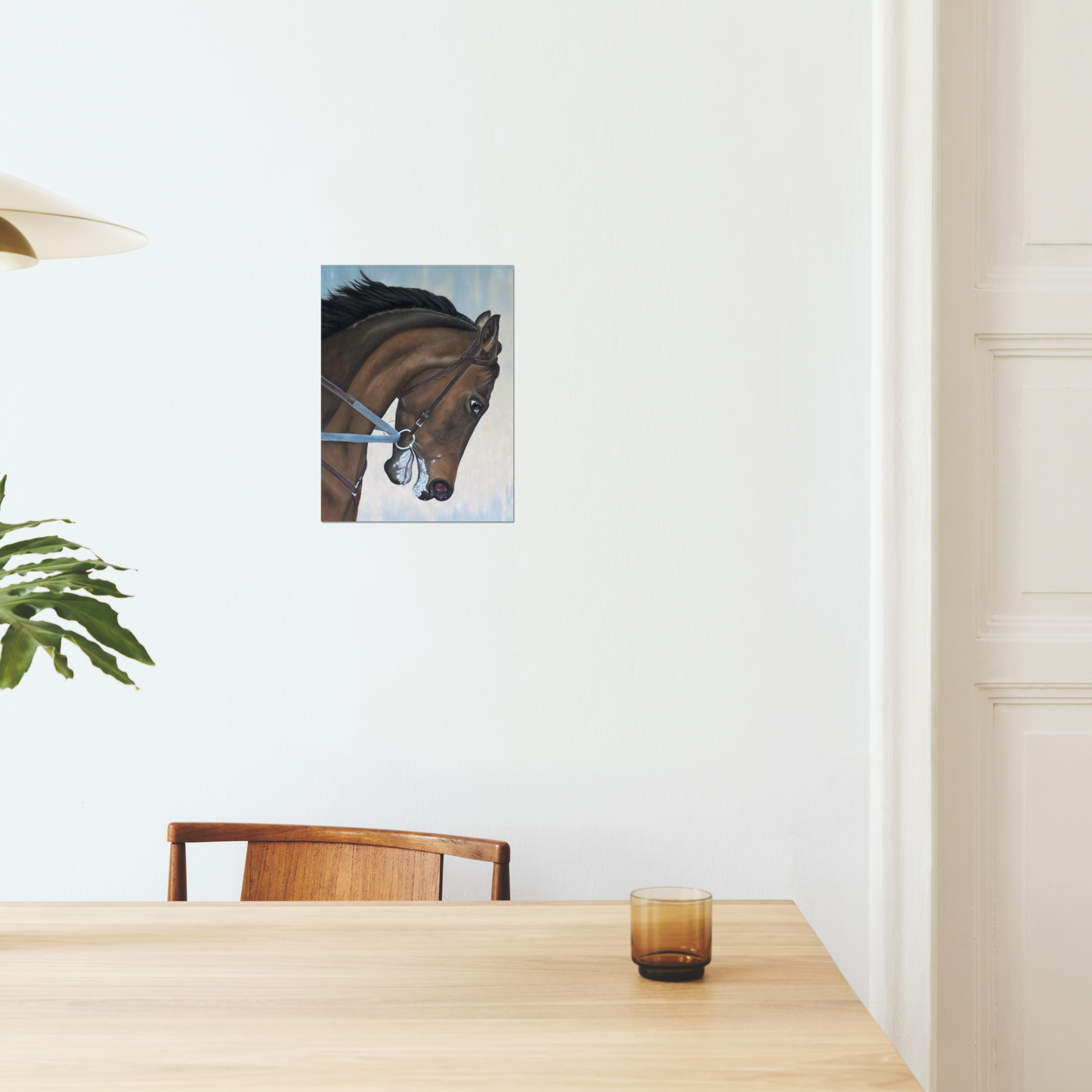 "Morning gallop" : an open edition print