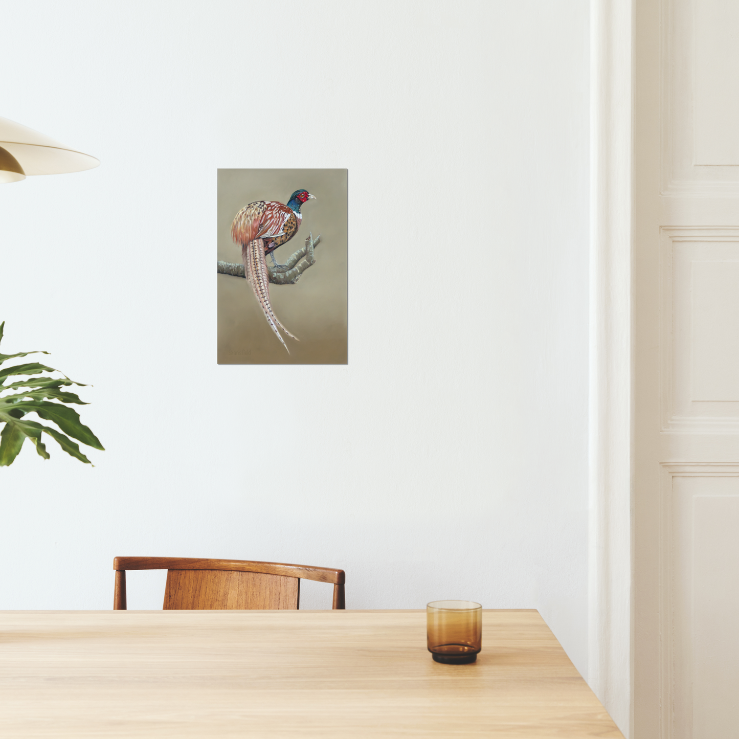 "Male pheasant" : an open edition print
