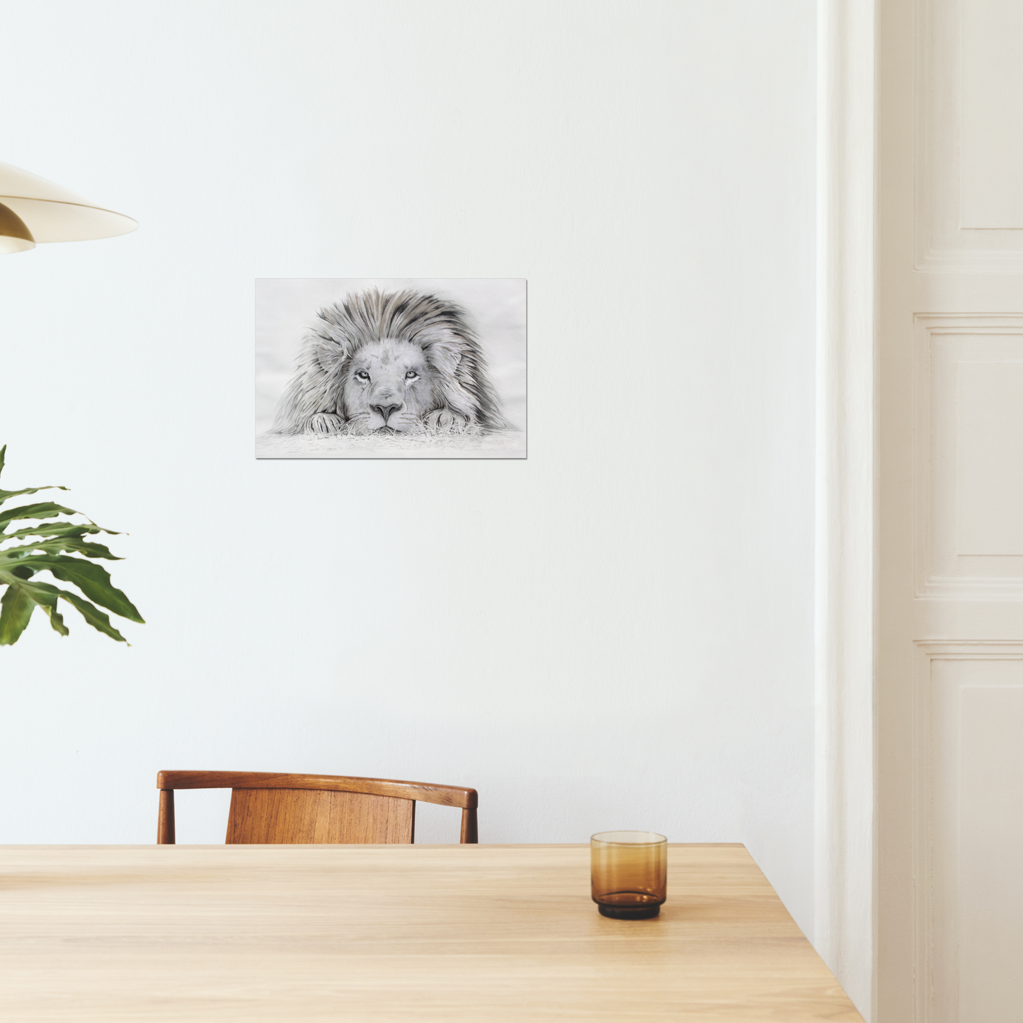 "Lion - I see you" : an open edition print