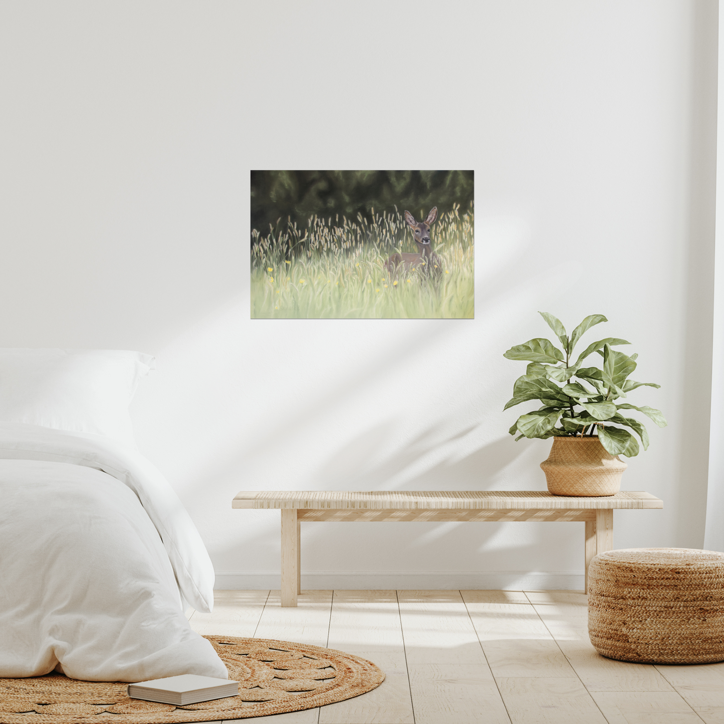 "Morning meadow" : an open edition print