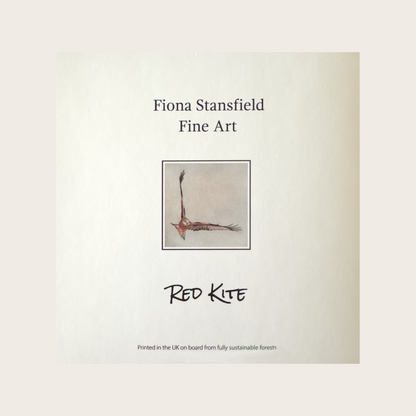 Red Kite: Greetings card
