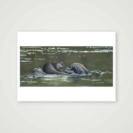 Bright water - open edition print — A4 (30×21cm, 12×8") Print only