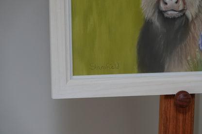 In Pastures Green: an original pastel painting