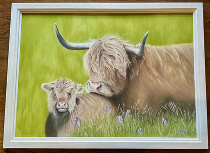 In Pastures Green: an original pastel painting