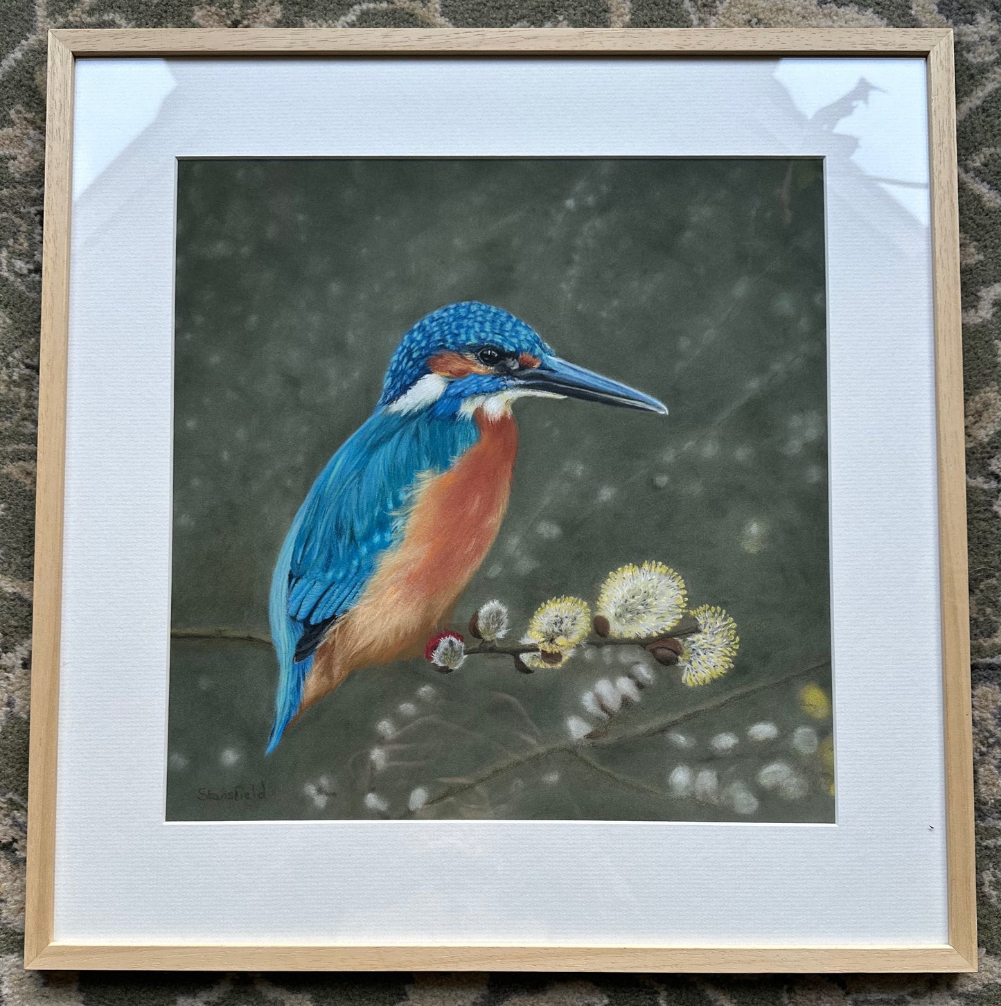 "The Fisher King" : an original pastel painting