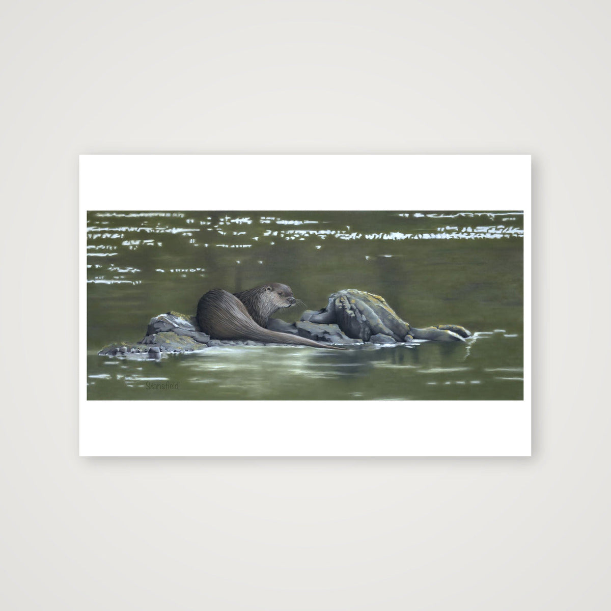 Bright water - open edition print — 60×40cm, 24×16" Print only
