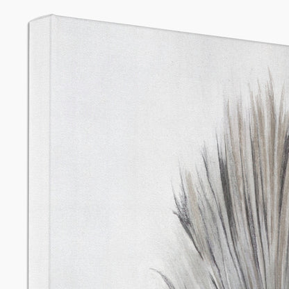 Lion - I see you: a stretched canvas print of a lazy lion painting