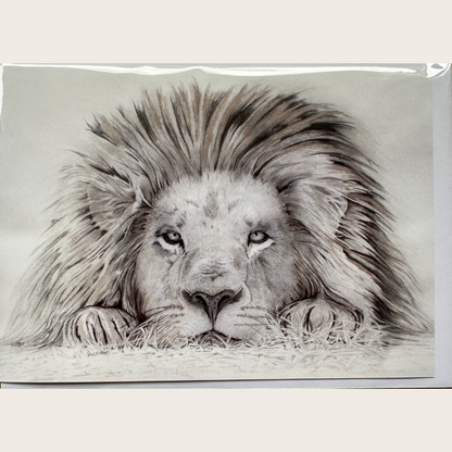 Lion - I See You: Greetings card