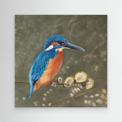 The fisher king: stretched canvas and frame