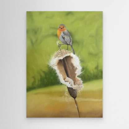 What's the rush?: stretched canvas and frame