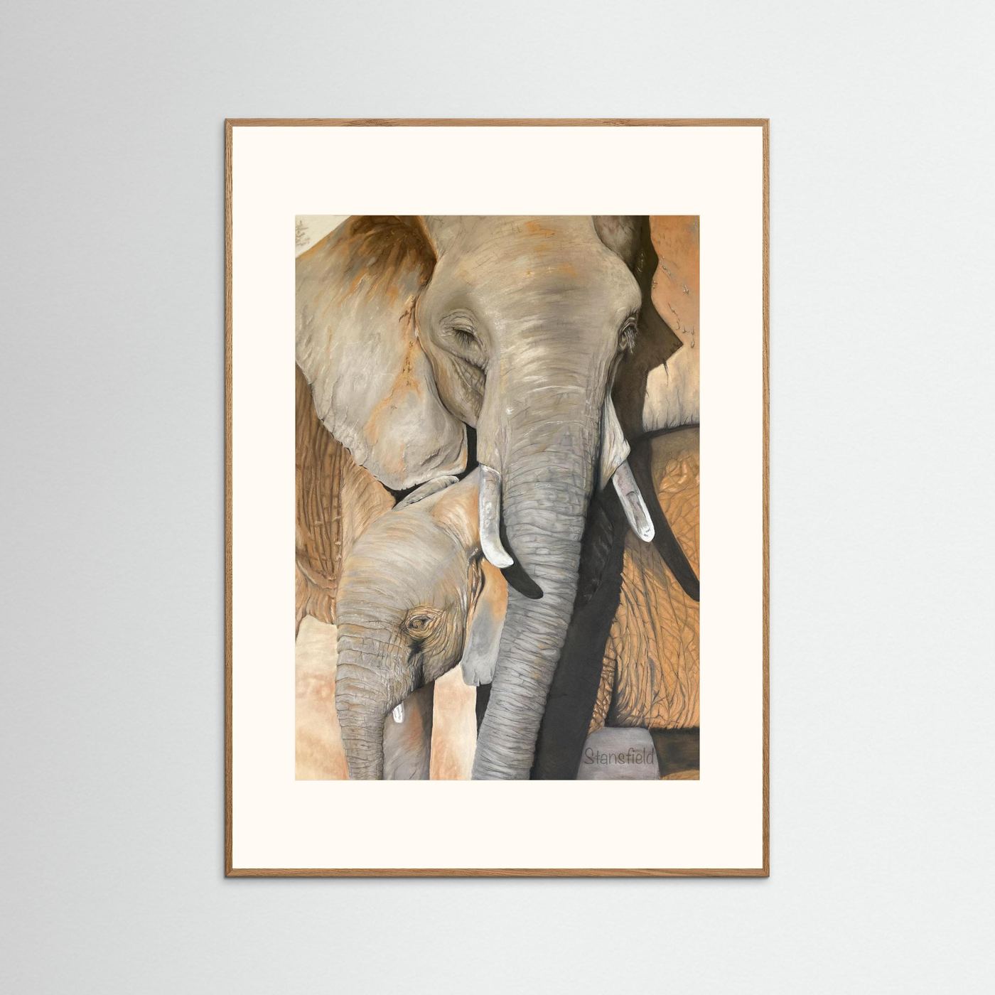 After a mud bath: open edition print