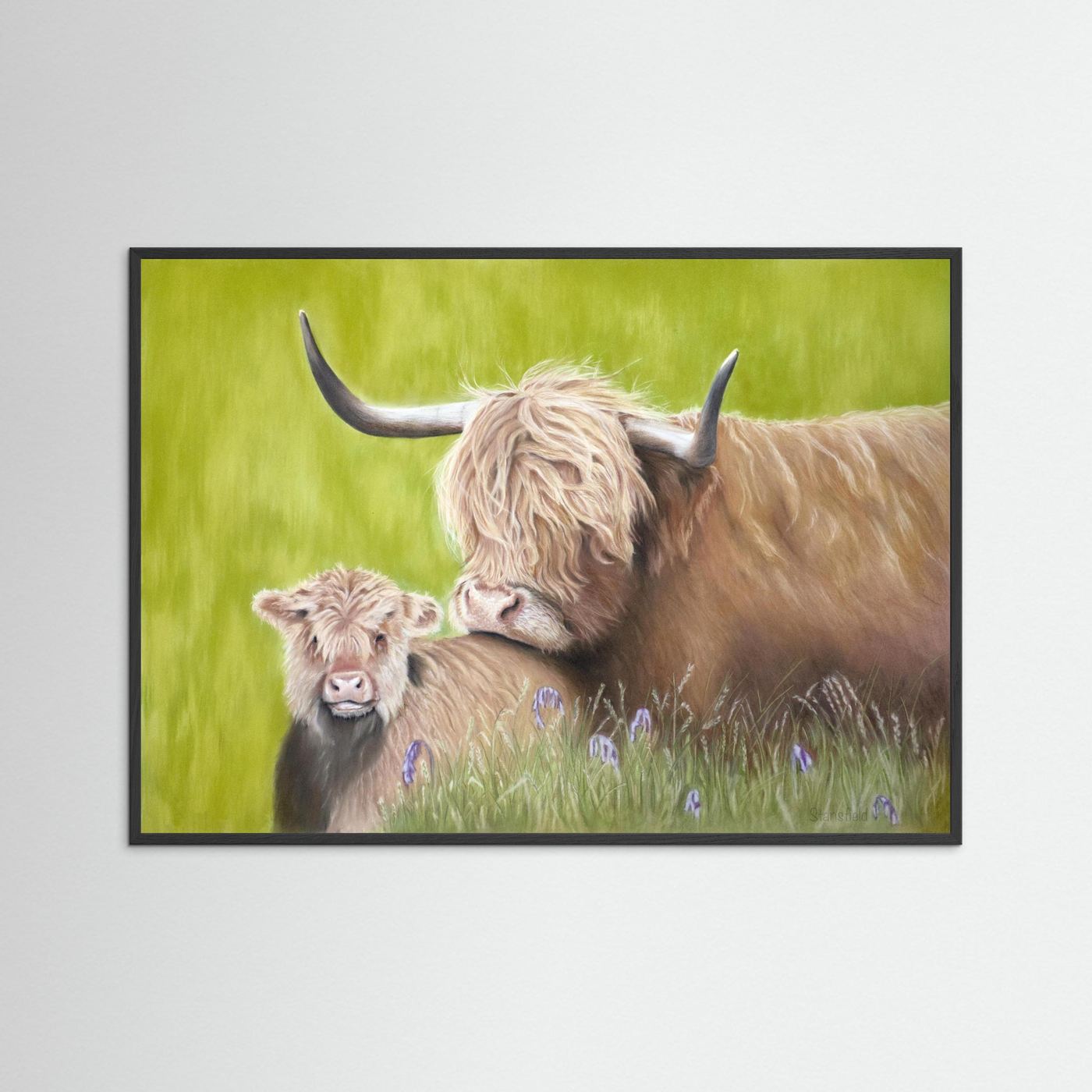 In pastures green: open edition print