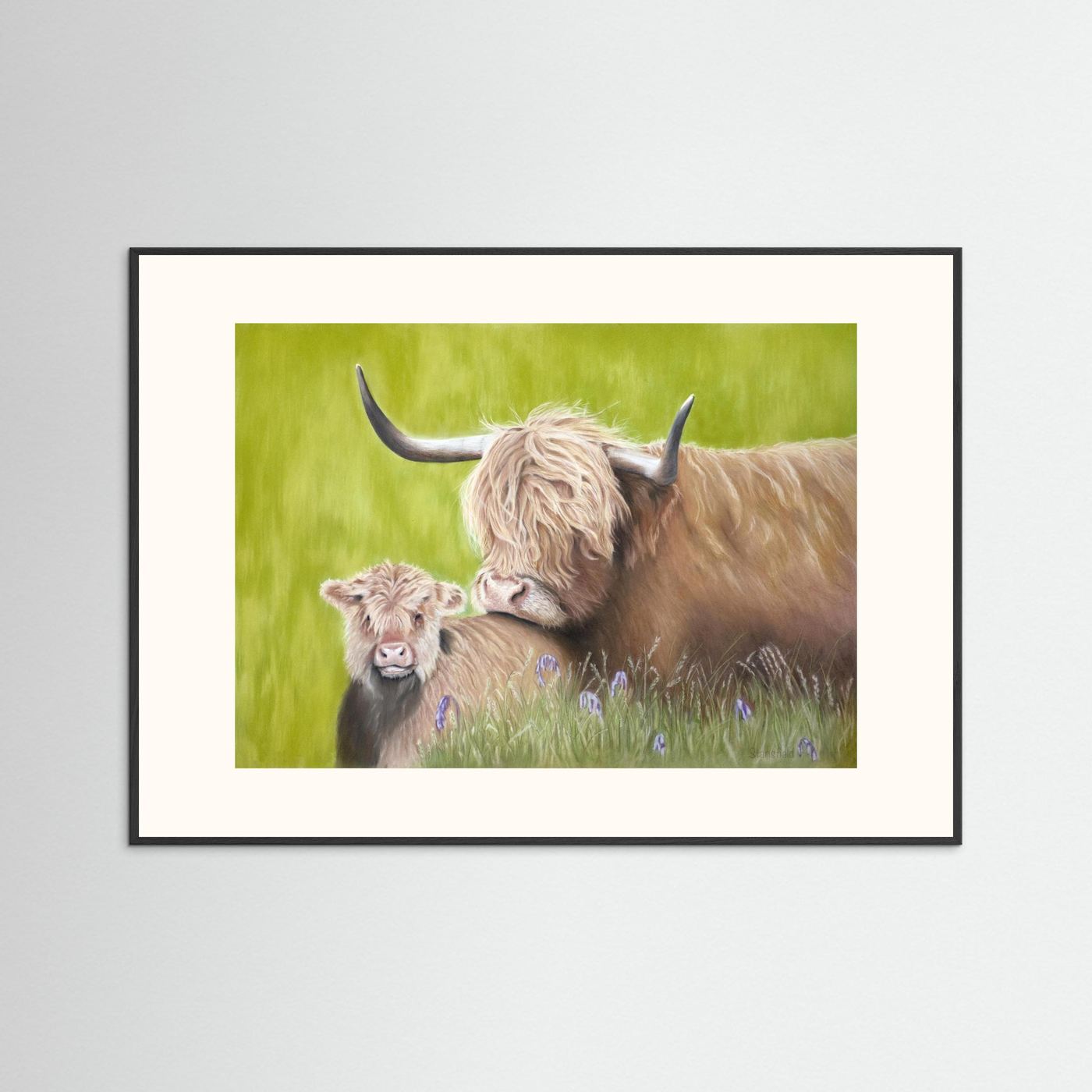 In pastures green: open edition print