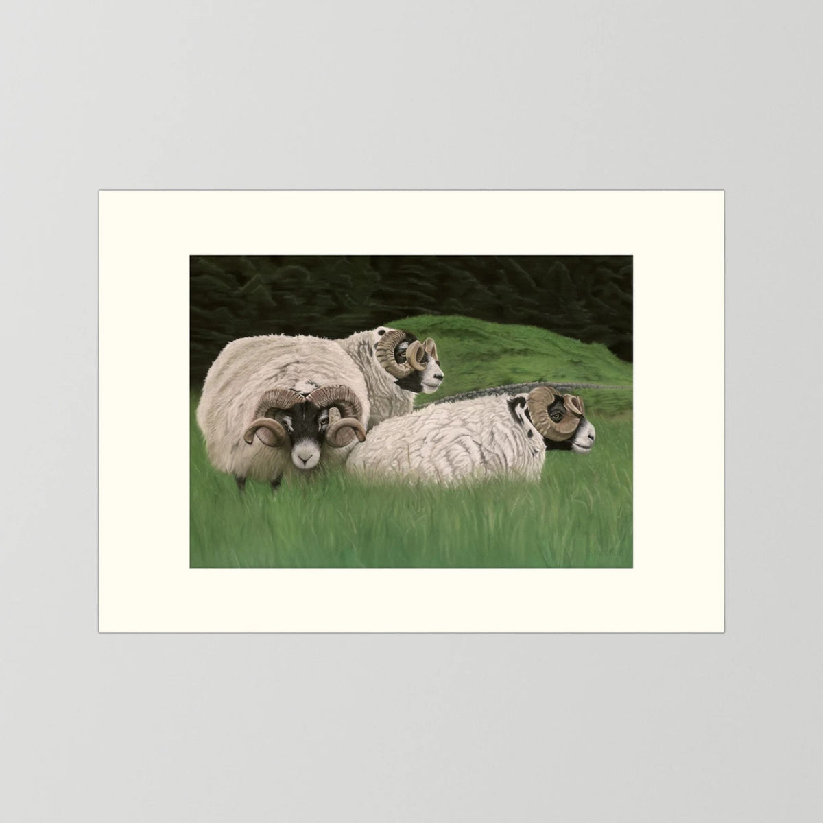 Waiting at Gatehouse Station open edition print