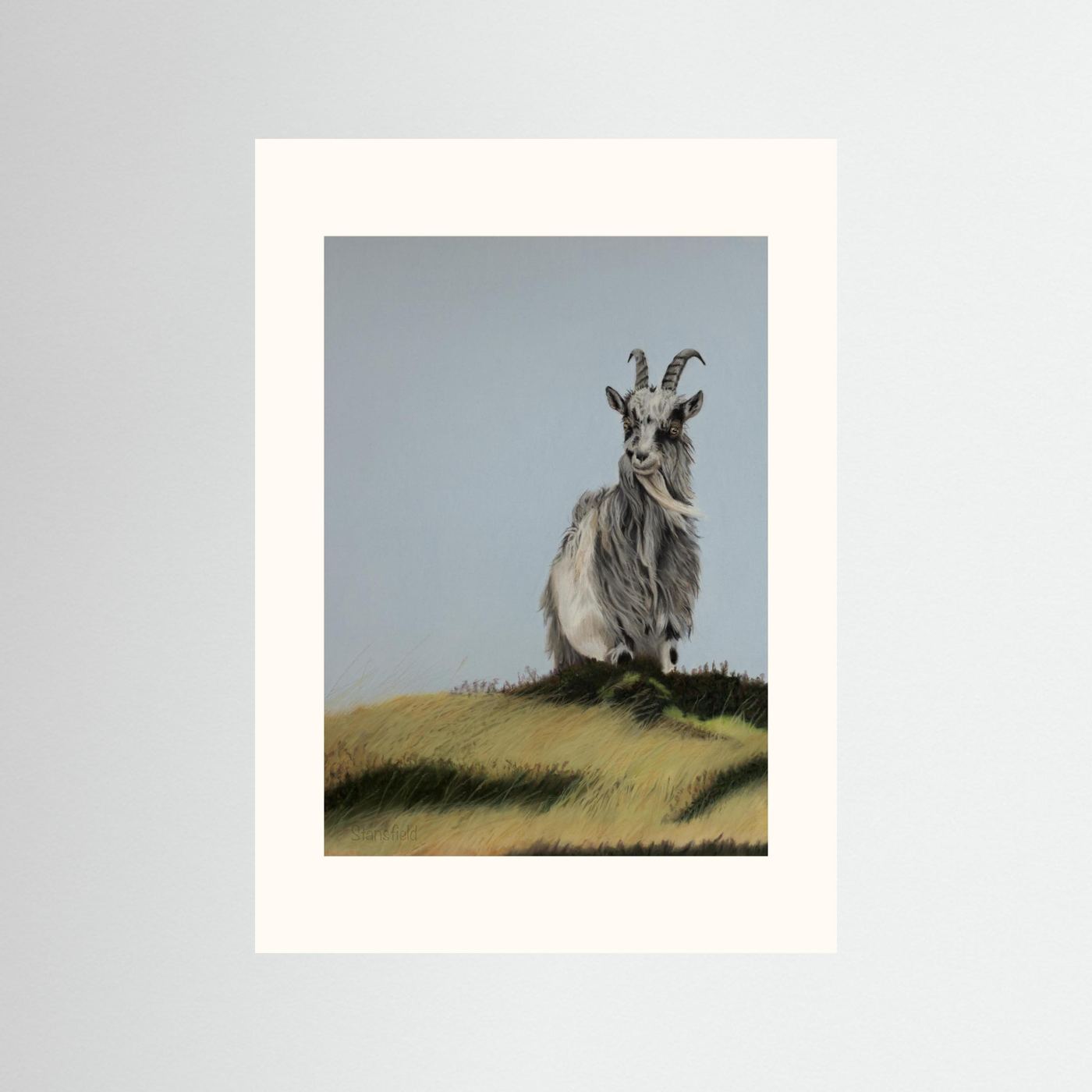 High on a hill: open edition print