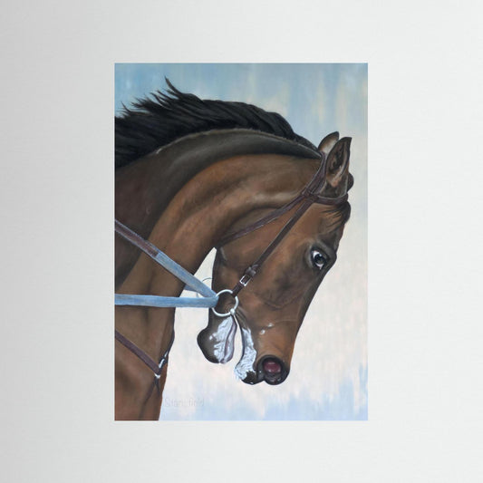 Morning gallop: open edition print