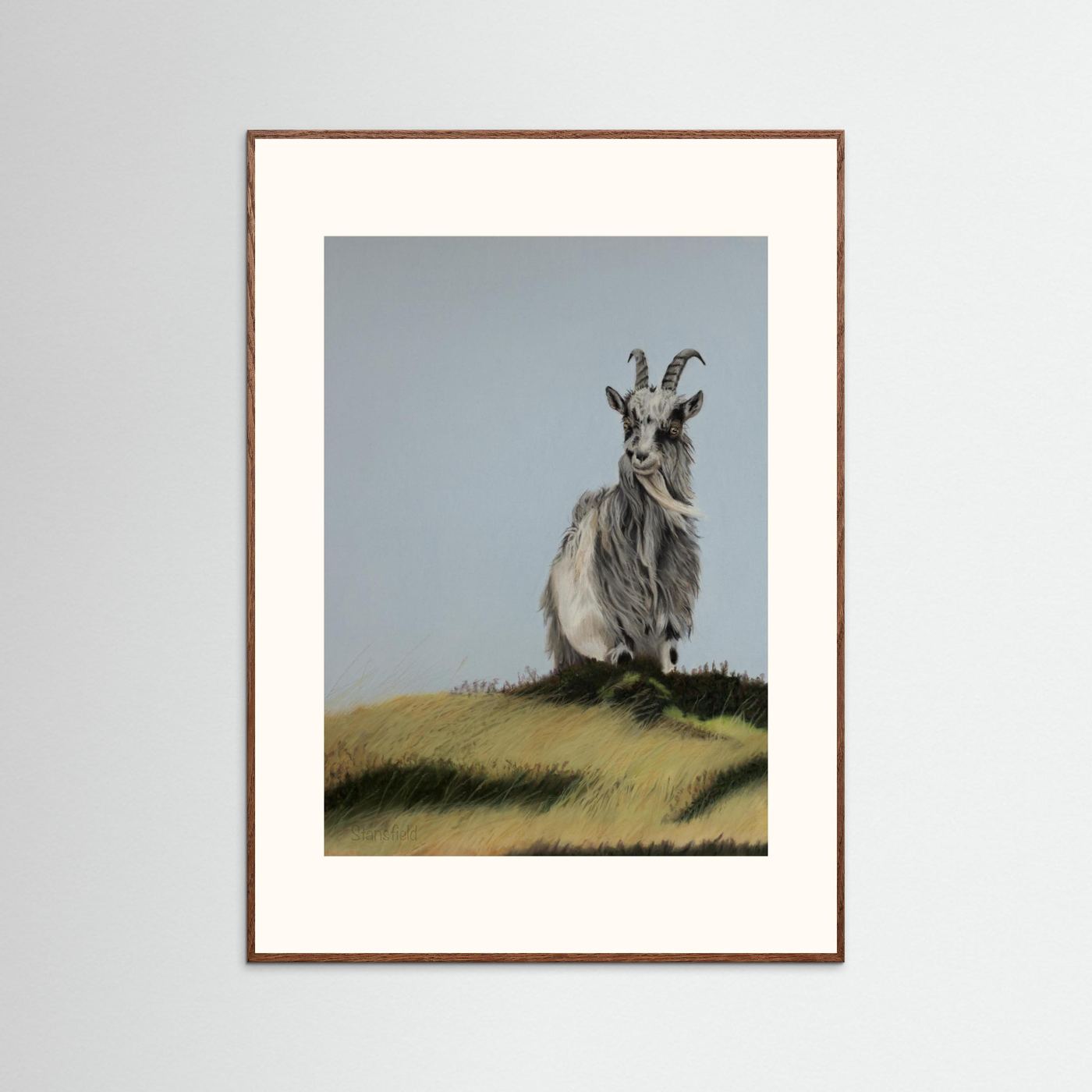 High on a hill: open edition print