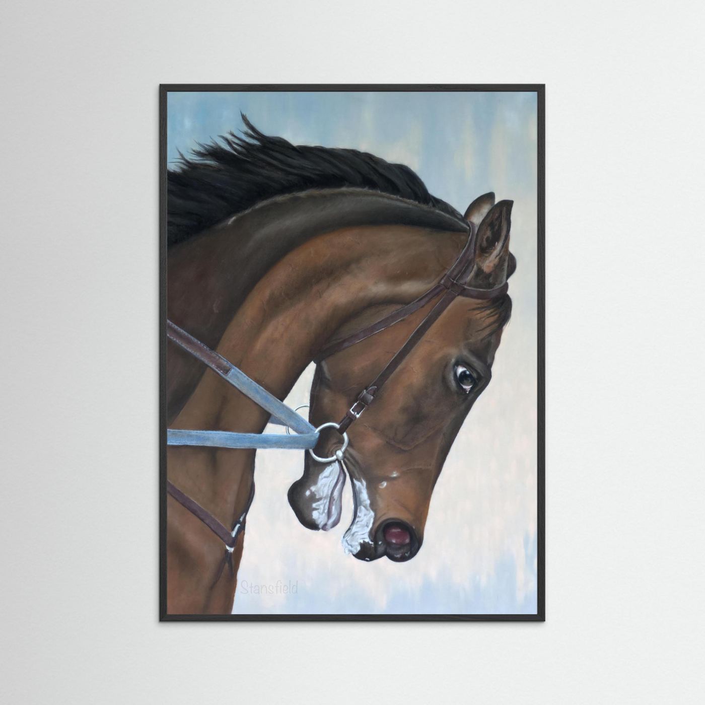 Morning gallop: open edition print