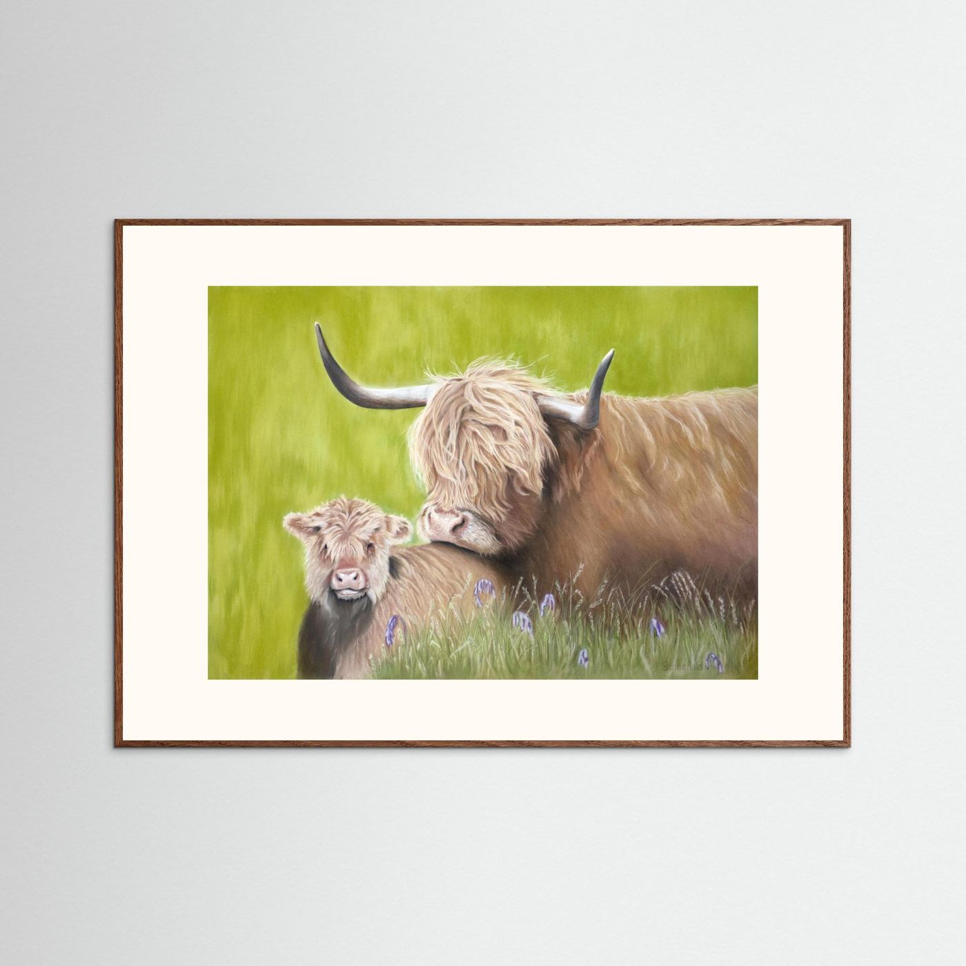 In pastures green: open edition print