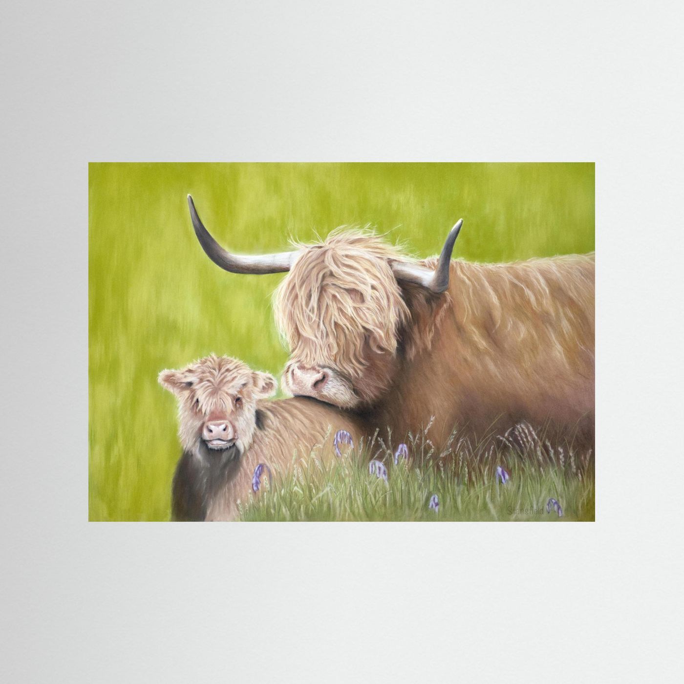 In pastures green: open edition print