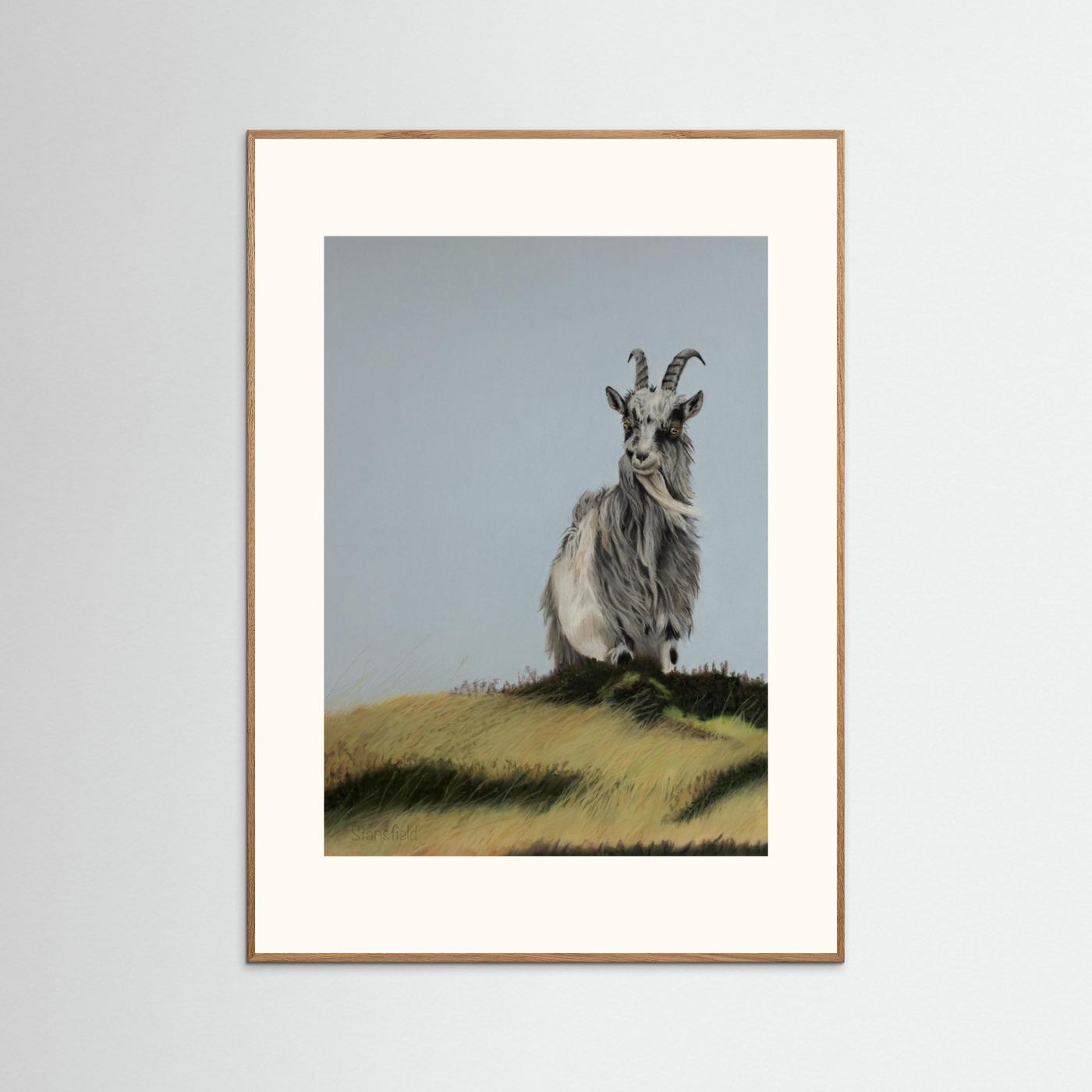 High on a hill: open edition print