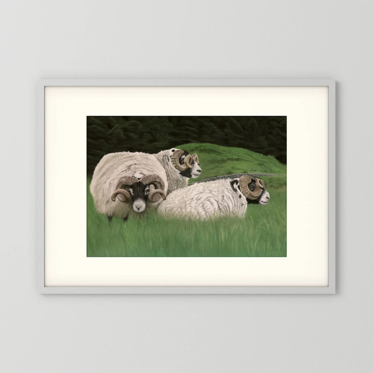 Waiting at Gatehouse Station open edition print