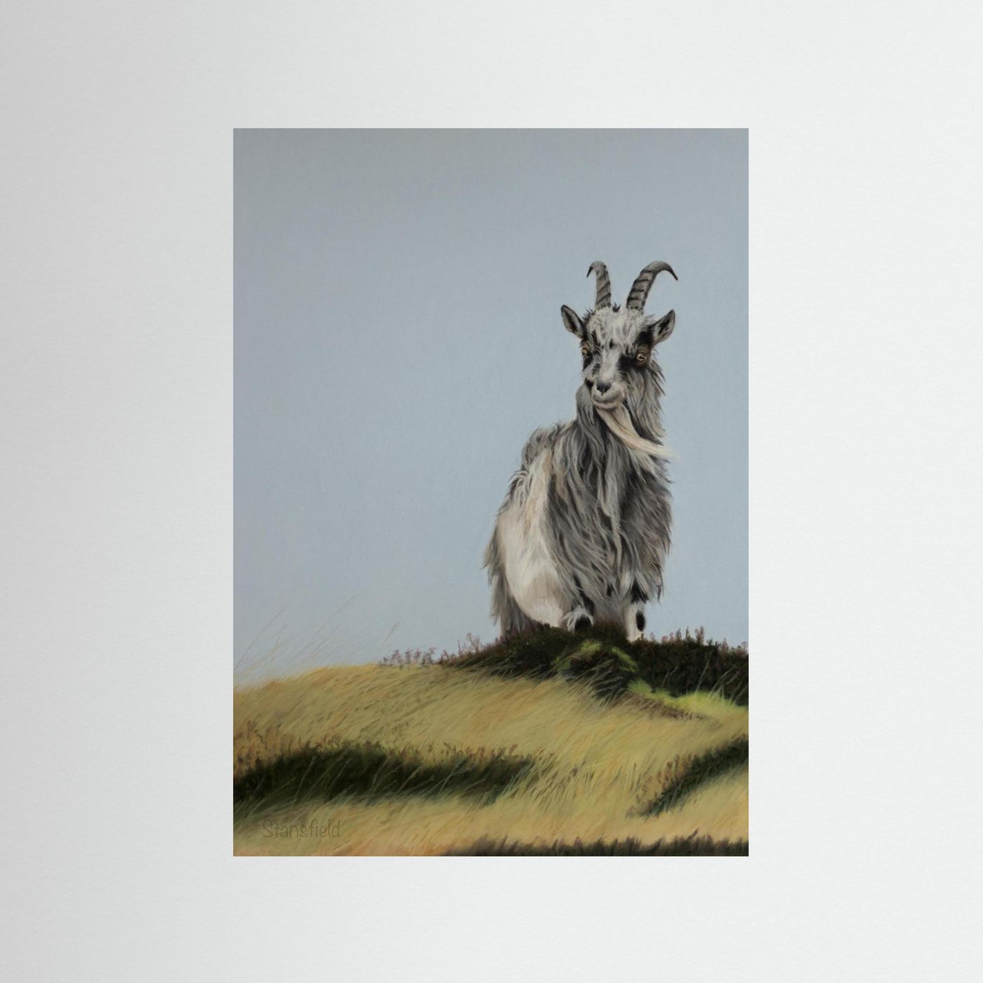 High on a hill: open edition print
