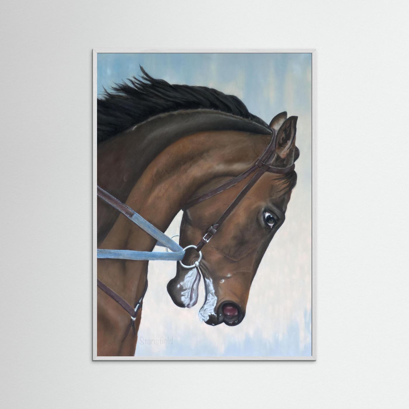Morning gallop: open edition print