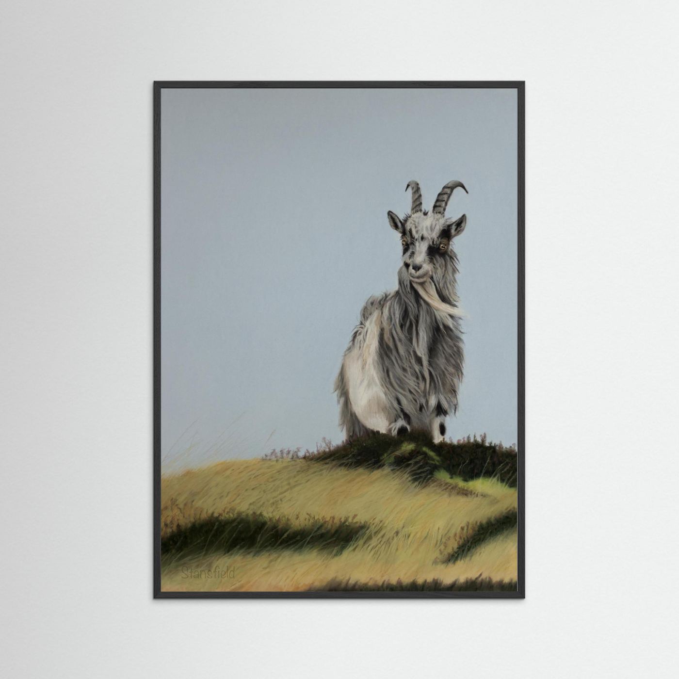 High on a hill: open edition print